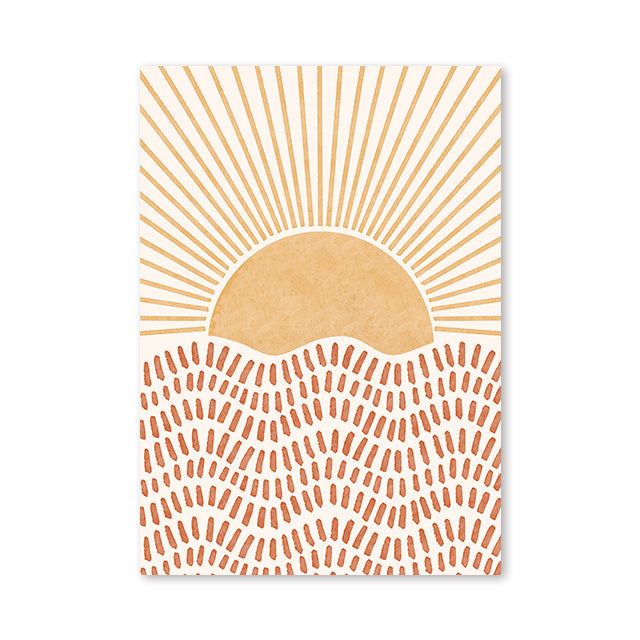 Quadro Sole e Luna
