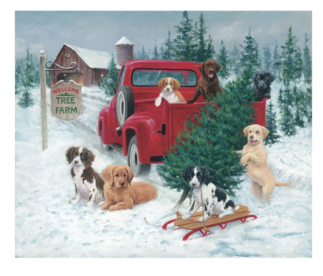 Kit dipinto Natale