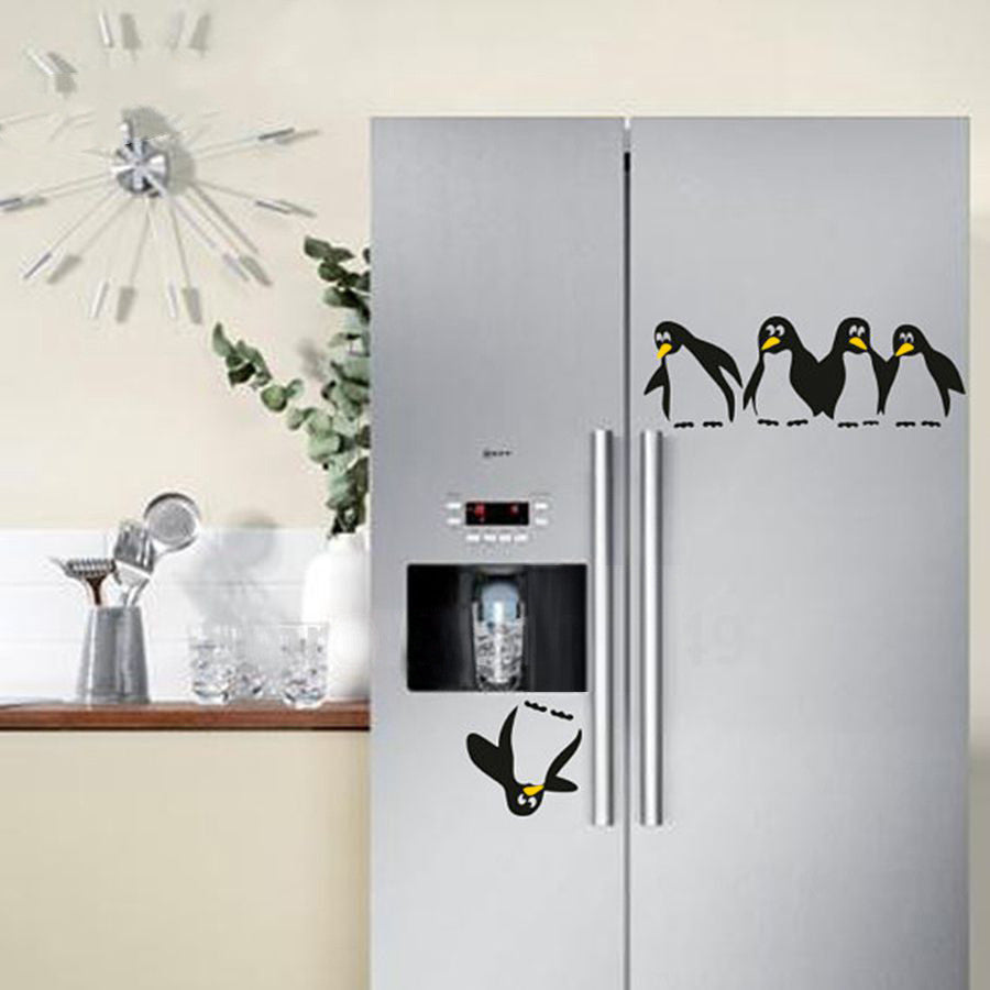 Adesivo pinguino cucina