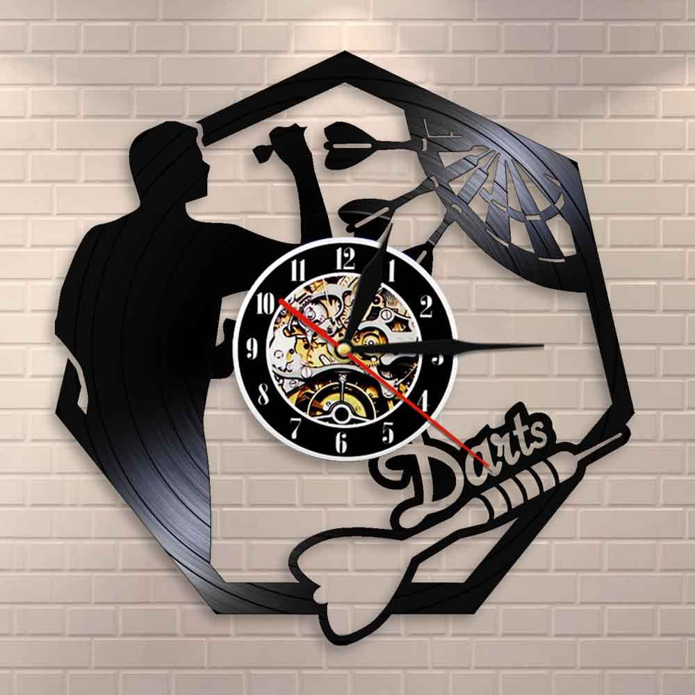 Orologio da parete Vinile darts