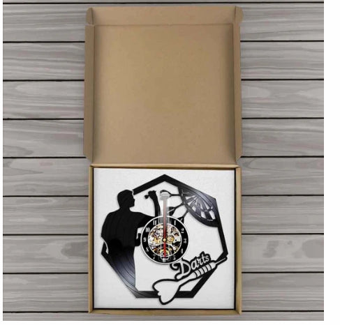Orologio da parete Vinile darts