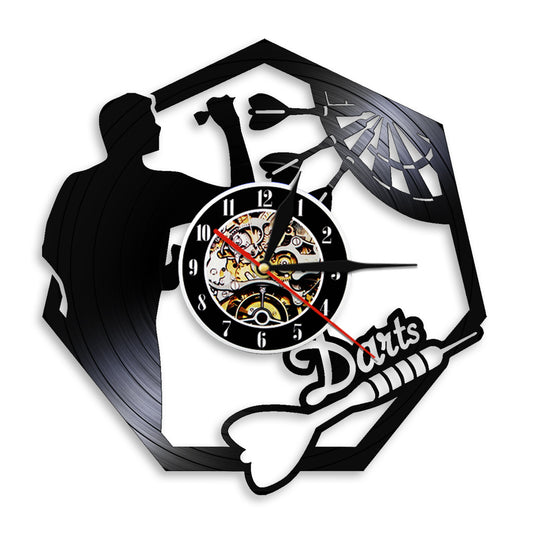 Orologio da parete Vinile darts