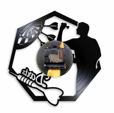 Orologio da parete Vinile darts