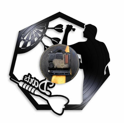 Orologio da parete Vinile darts