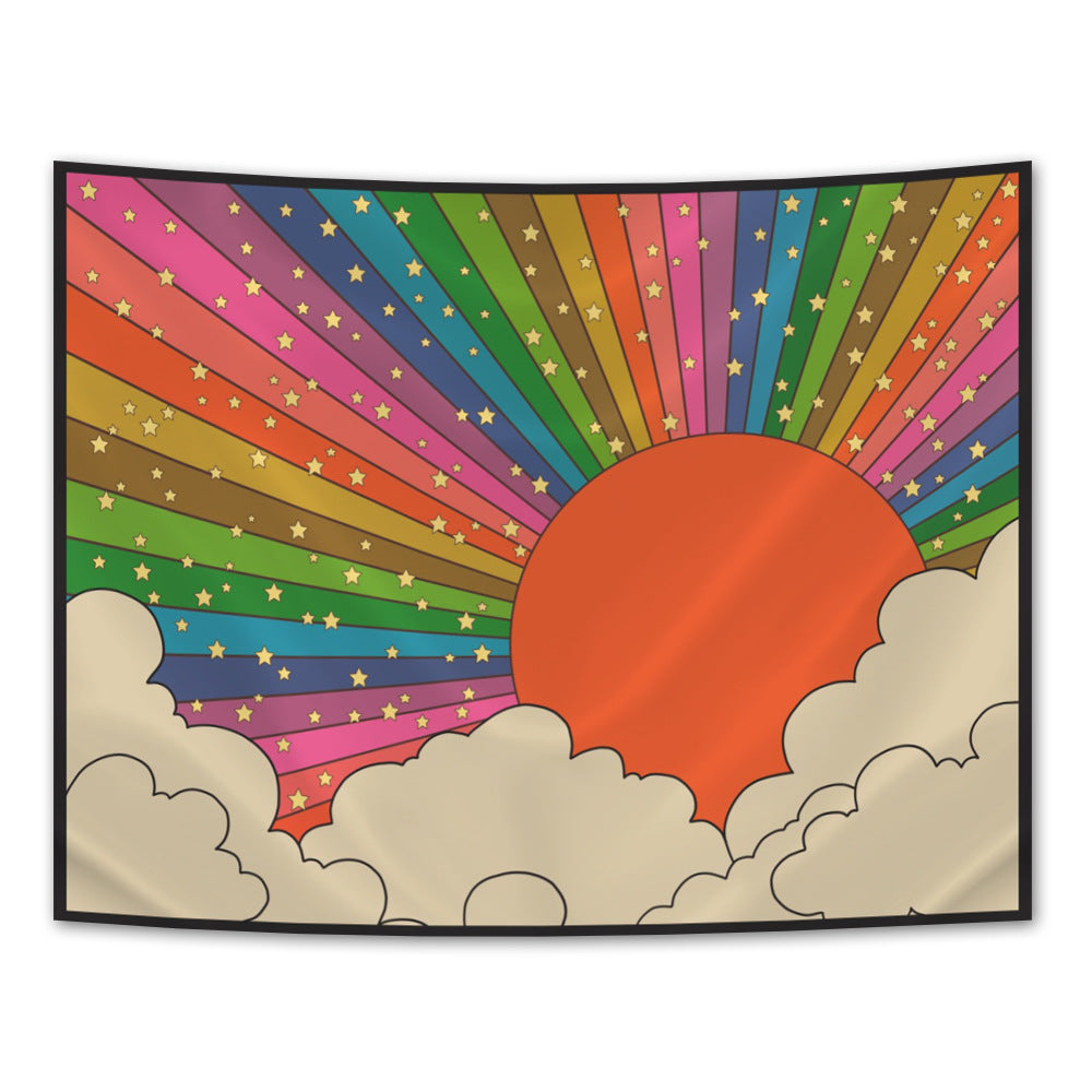Arazzo sole arcobaleno