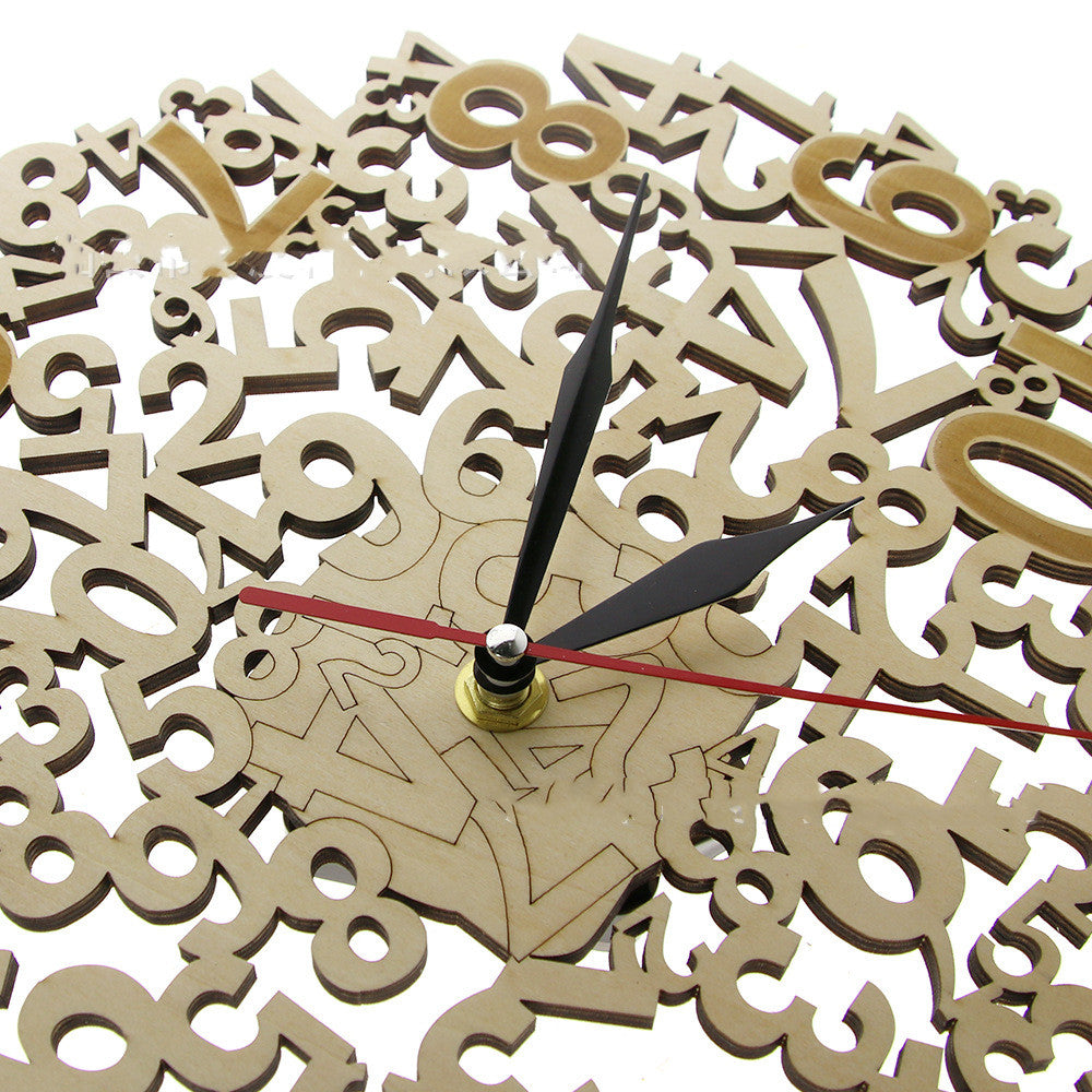 Orologio da parete Numeri oro