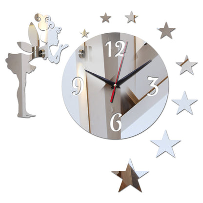 Orologio da parete Ballerina e stelle