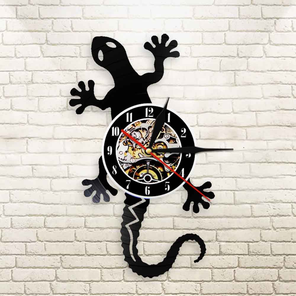 Orologio da parete Lucertola steampunk