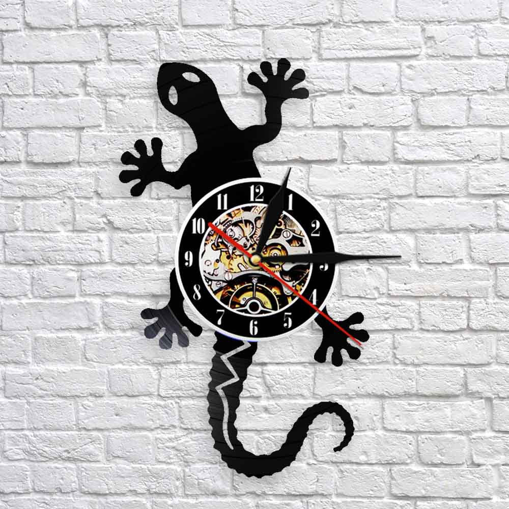 Orologio da parete Lucertola steampunk