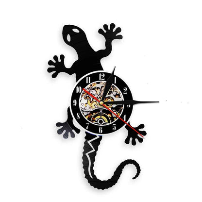 Orologio da parete Lucertola steampunk