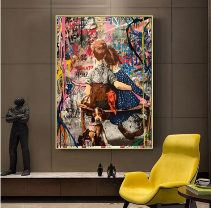 Quadro tela stile nordico