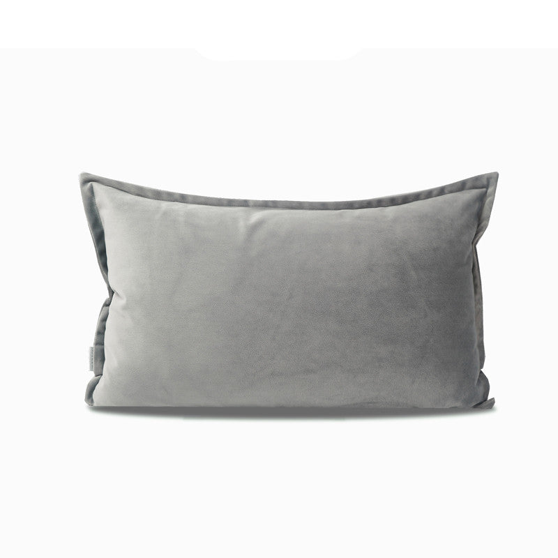 Cuscino Velluto Grigio