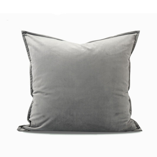 Cuscino Velluto Grigio