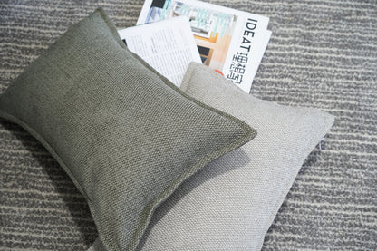 Cuscino lombare grigio-verde