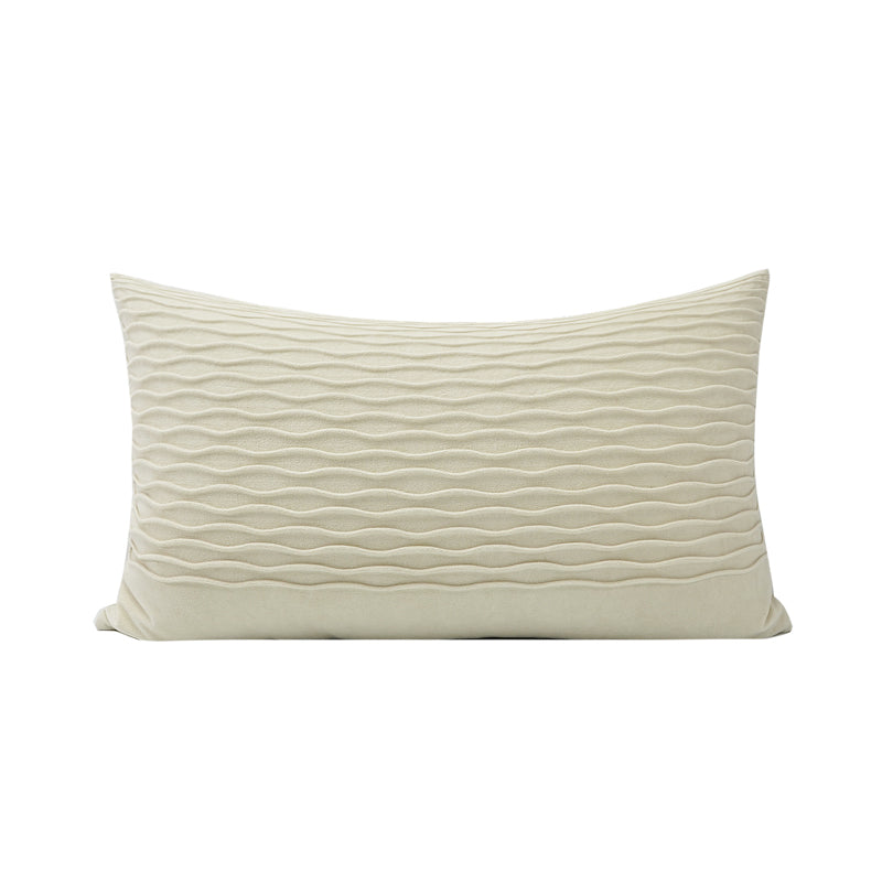 Cuscino onda beige