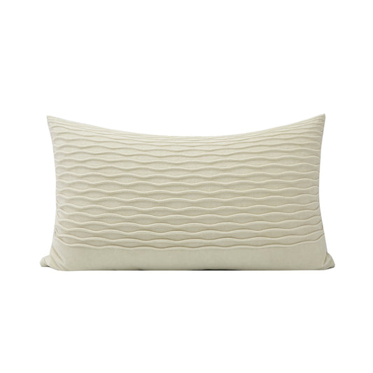 Cuscino onda beige