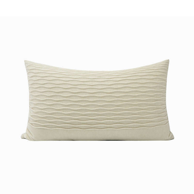 Cuscino onda beige