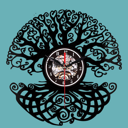 Orologio da parete Albero con radici
