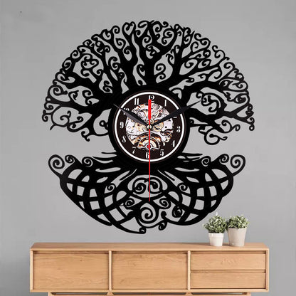 Orologio da parete Albero con radici