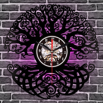 Orologio da parete Albero con radici