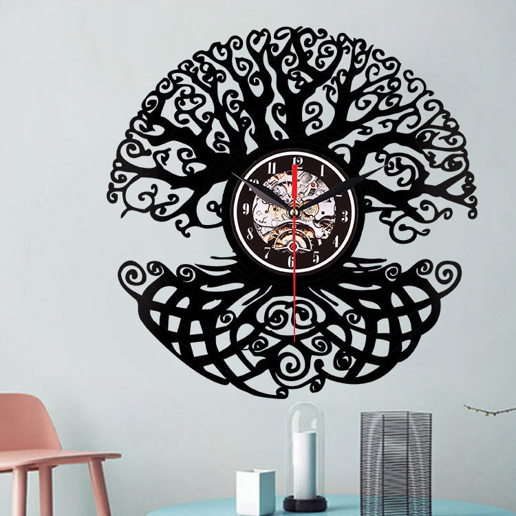 Orologio da parete Albero con radici
