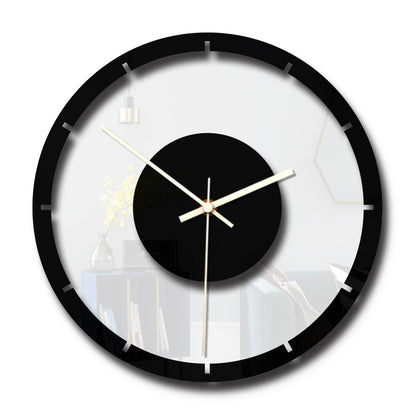 Orologio da parete Silhouette edifici