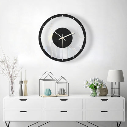 Orologio da parete Silhouette edifici