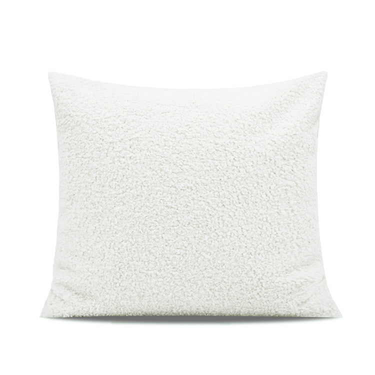 Cuscino lana bianco