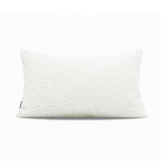 Cuscino lana bianco