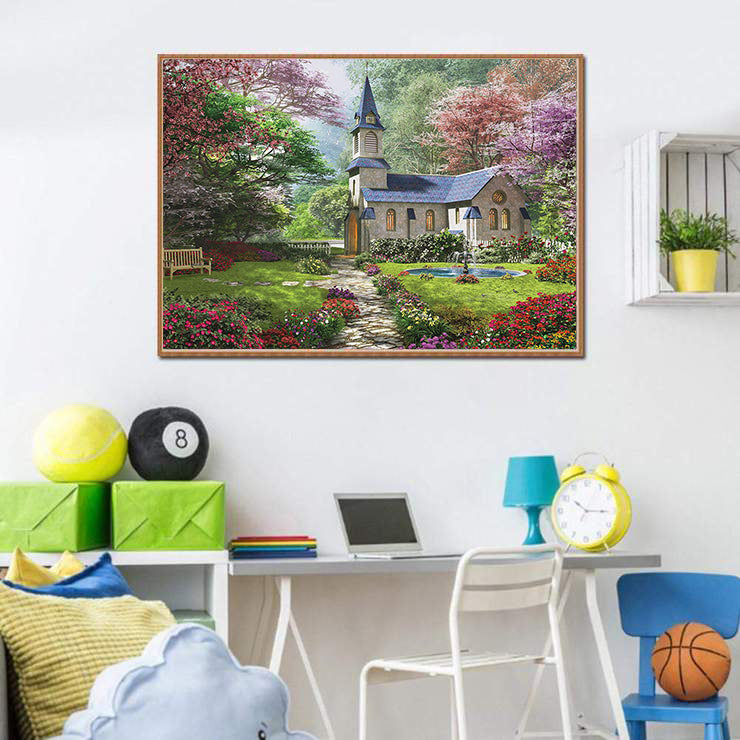 Quadro diamante villaggio