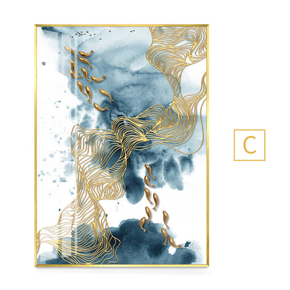 Quadro pesce oro nordico