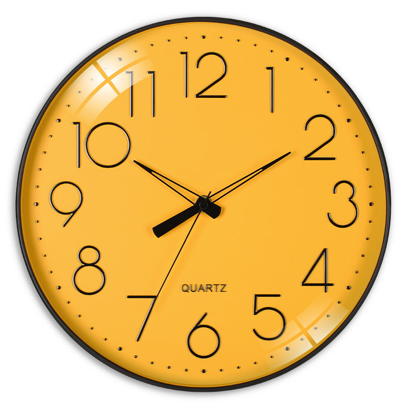 Orologio da parete Art déco nero-oro
