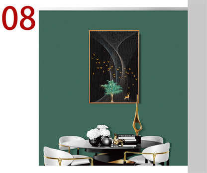 Quadro ricamo moderno