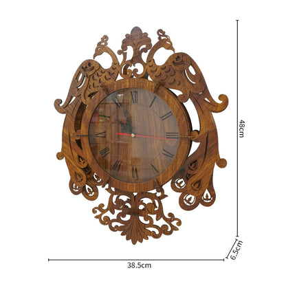 Orologio da parete Barocco intagliato legno