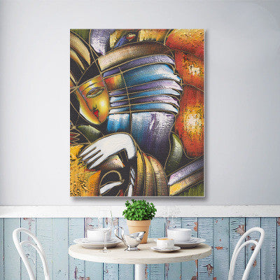 Quadro astratto creativo