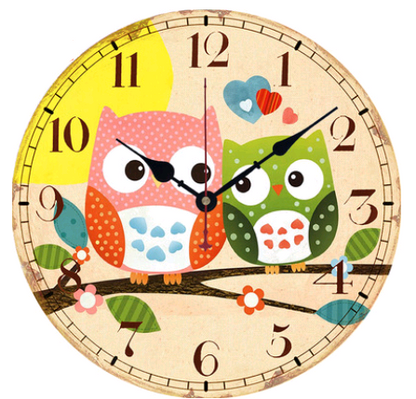 Orologio da parete Neon blu
