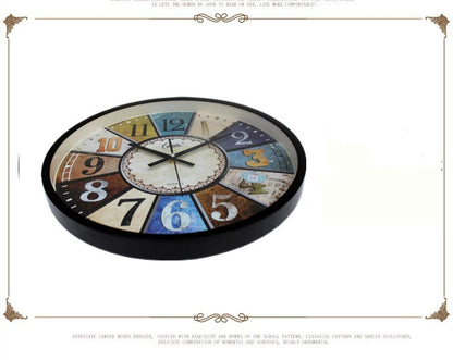 Orologio da parete Vintage colorato