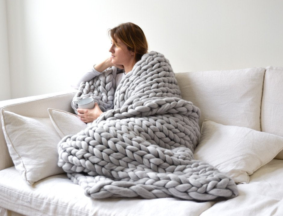 Coperta lana spessa