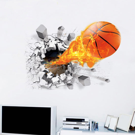 Adesivo murale Pallone da basket