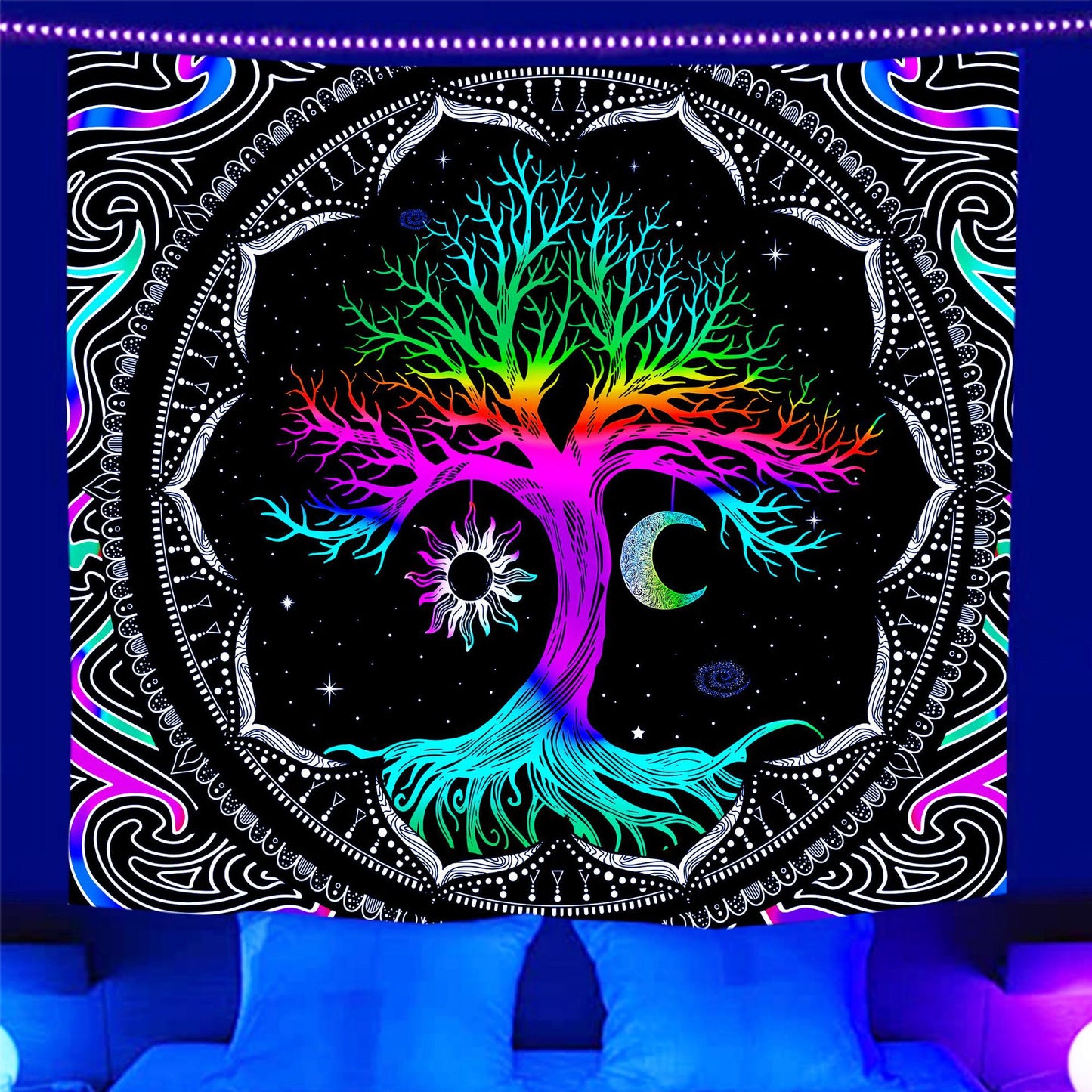 Tappeto fluorescente