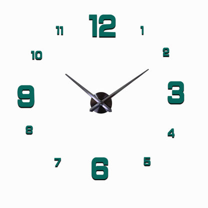 Orologio da parete Numeri neon rosa