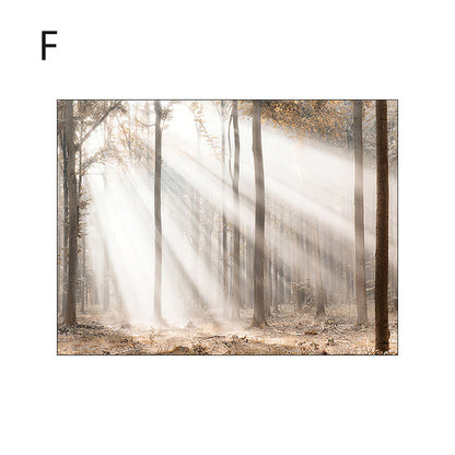 Paesaggio nordico autunno