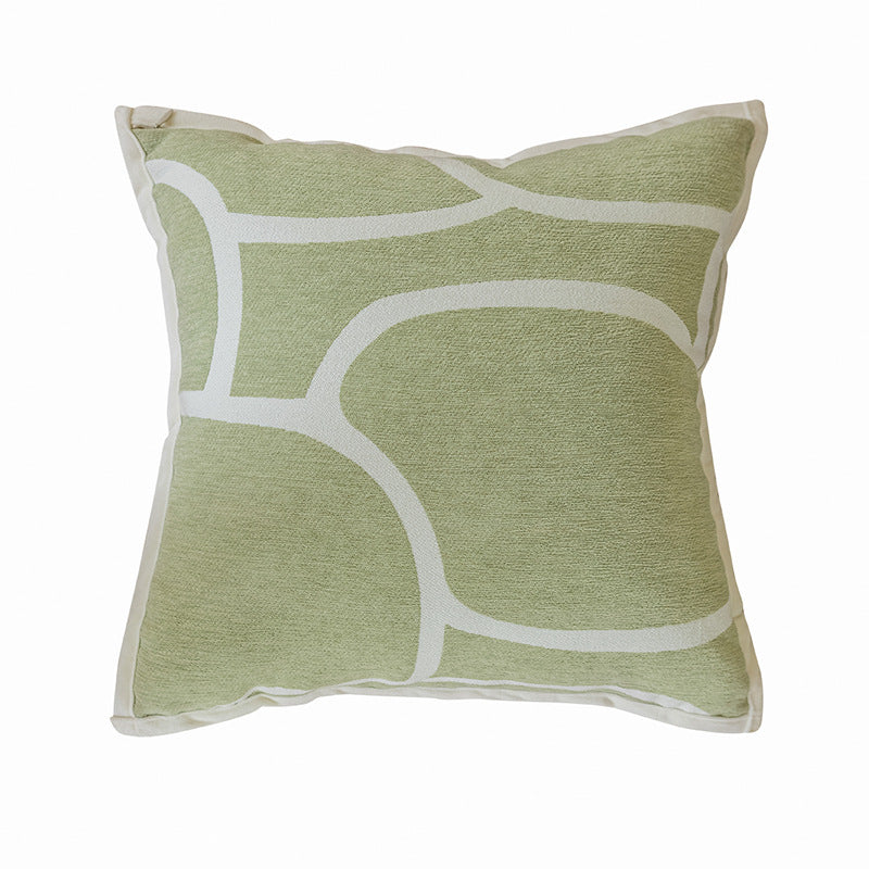 Copricuscino cotone crema