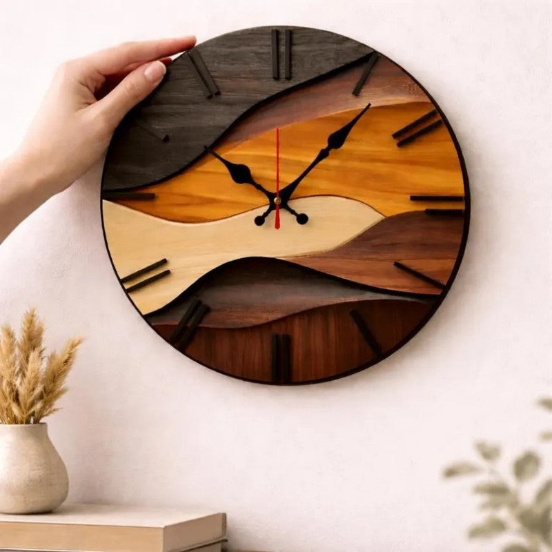 Orologio da parete Vintage rosso