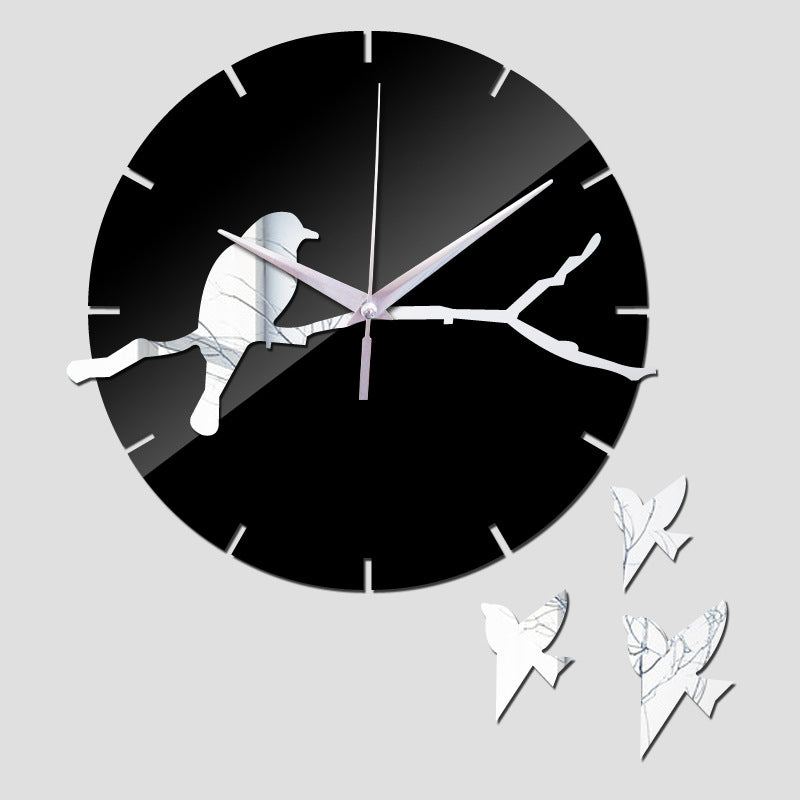 Orologio da parete Uccelli innamorati Love You