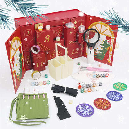 Set 4 sottobicchieri tema pittura