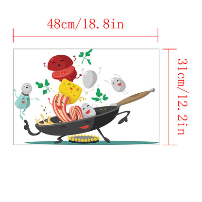 Adesivo murale Ingredienti cucina in pentola