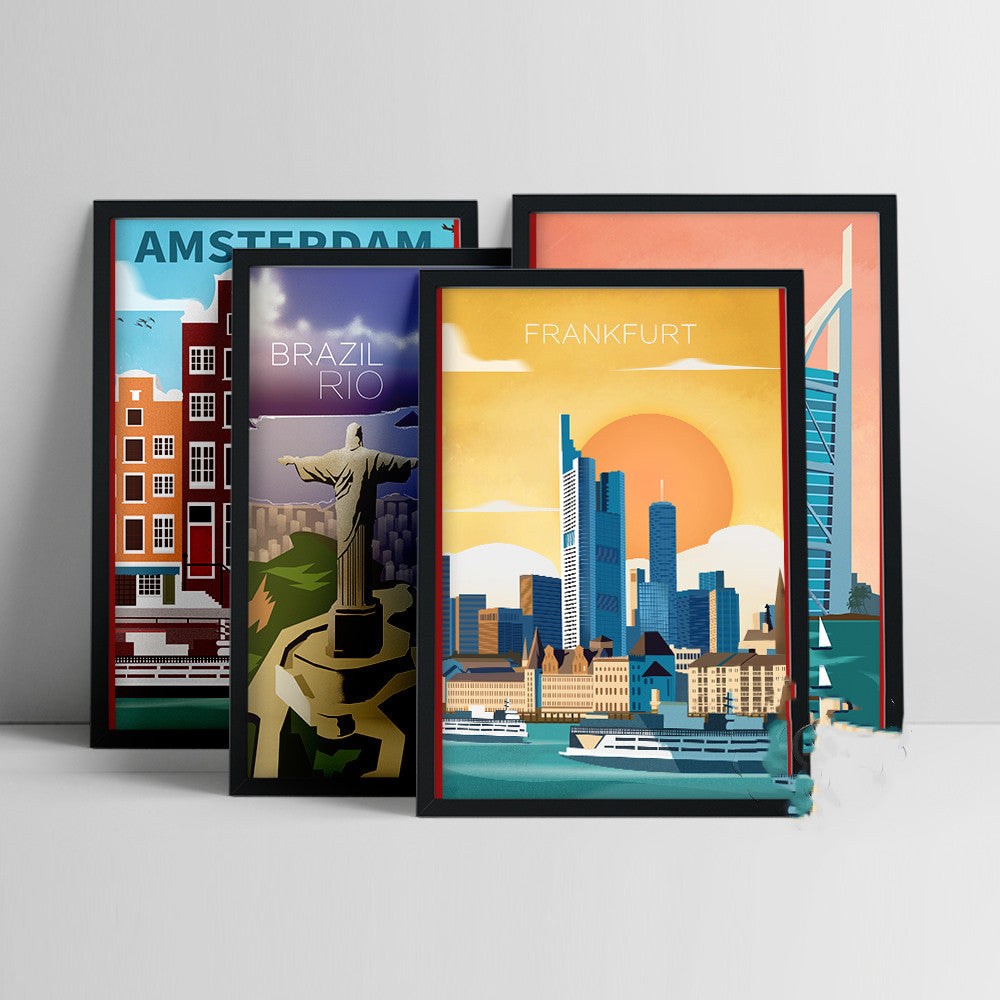 Stampa vintage viaggi