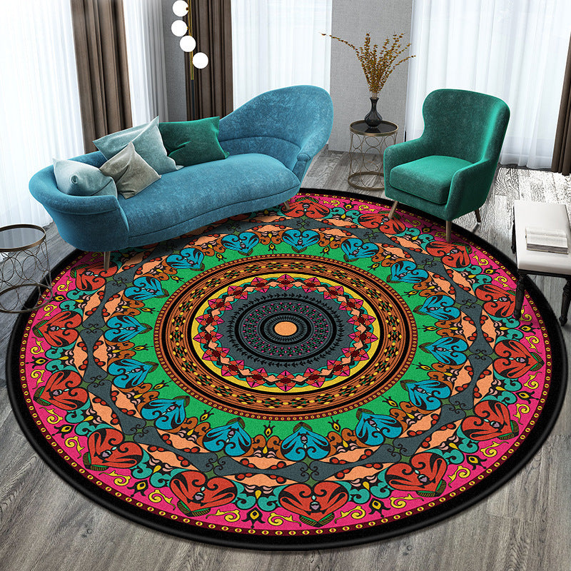 Tappeto rotondo mandala