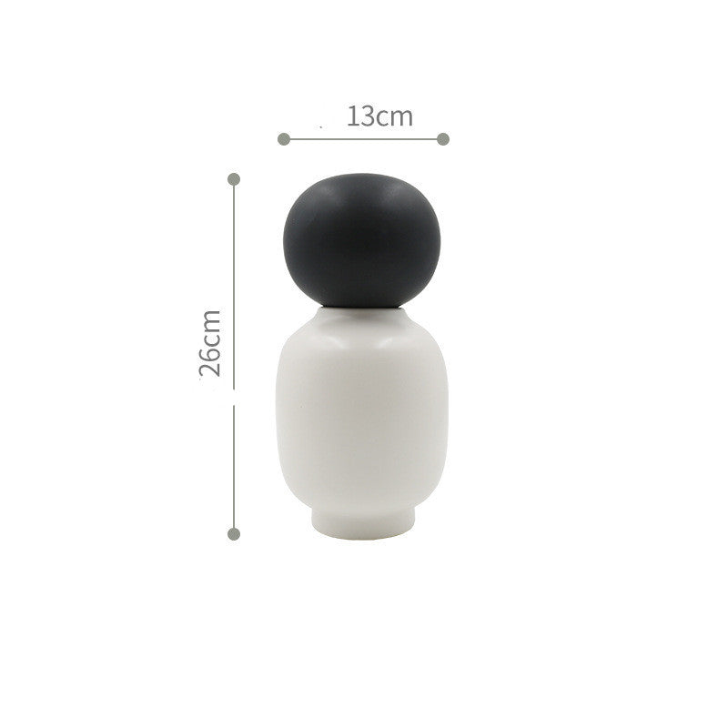 Vaso opaco grigio